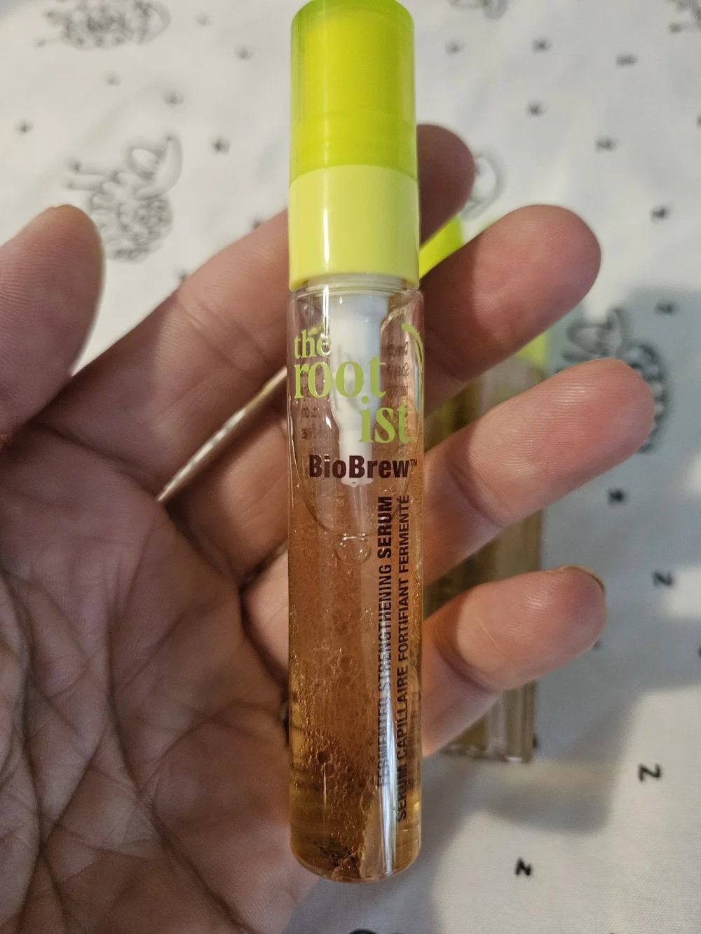 4 x The Rootist Fermented Strengthening Serum — Shimmering Lime-Gold